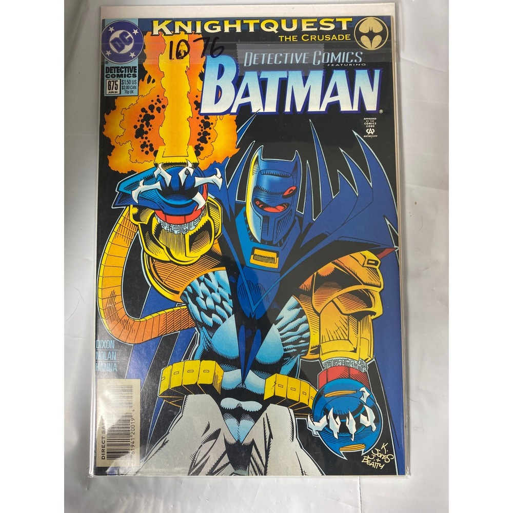 DC Batman Detective Comics 675 Knightquest The Crusade June 1994 Chuck Dixon